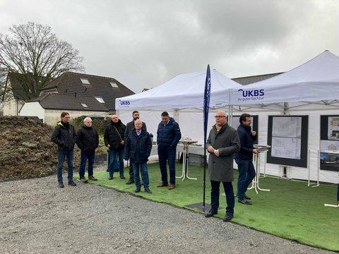Spatenstich der EnergieAutarken Mehrfamilienhäuser in Unna Spatenstich der EnergieAutarken Mehrfamilienhäuser in Unna