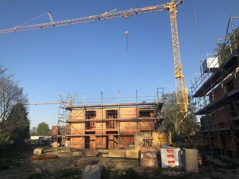 EnergieAutarke Mehrfamilienhäuser in Unna: Rohbau EnergieAutarke Mehrfamilienhäuser in Unna: Rohbau
