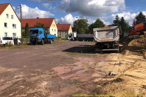 Baubeginn der EnergieAutarken Reihenhäuser in Magdeburg Baubeginn der EnergieAutarken Reihenhäuser in Magdeburg