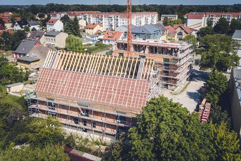 Richtfest der EnergieAutarken Mehrfamilienhäuser in Oranienburg Richtfest der EnergieAutarken Mehrfamilienhäuser in Oranienburg