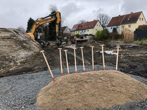 EnergieAutarke Mehrfamilienhäuser in Unna: Spatenstich EnergieAutarke Mehrfamilienhäuser in Unna: Spatenstich